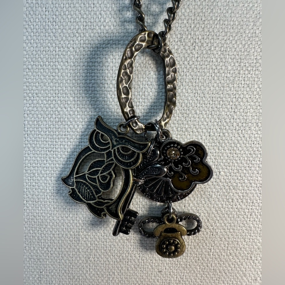 Long live industrial vibe charm style necklace